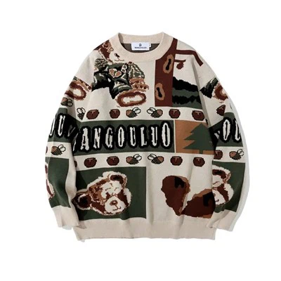 Sweater Pria Gaya Vintage