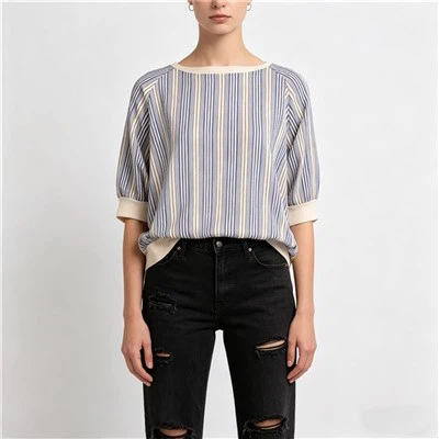 Pakaian Rajutan Wanita Kasual Musim Semi