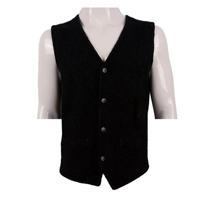 Rompi Tanpa Lengan Pria Dengan Kancing